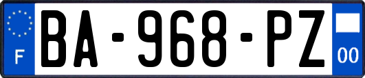 BA-968-PZ