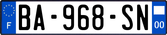 BA-968-SN