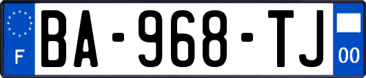 BA-968-TJ