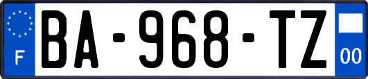 BA-968-TZ