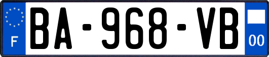 BA-968-VB