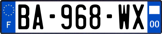 BA-968-WX