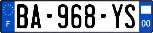 BA-968-YS