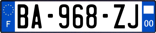 BA-968-ZJ