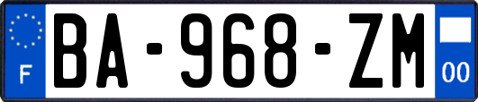 BA-968-ZM