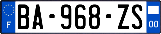 BA-968-ZS