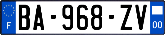 BA-968-ZV