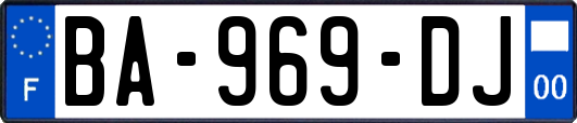 BA-969-DJ