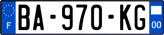 BA-970-KG