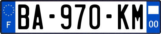 BA-970-KM