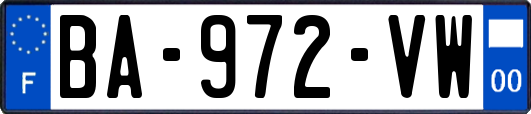 BA-972-VW