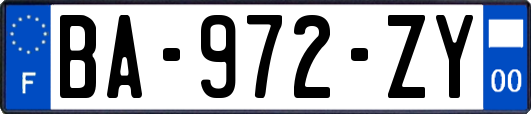 BA-972-ZY