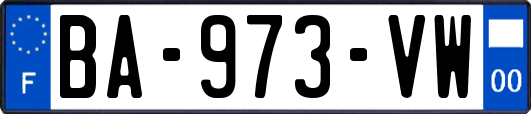 BA-973-VW