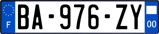 BA-976-ZY