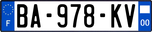 BA-978-KV