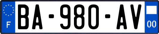 BA-980-AV