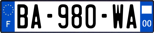 BA-980-WA