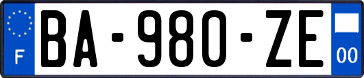 BA-980-ZE