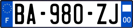 BA-980-ZJ