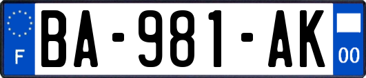 BA-981-AK