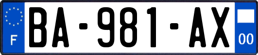 BA-981-AX