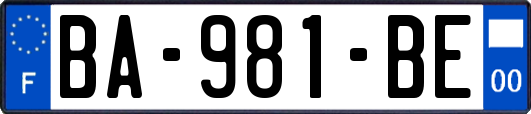 BA-981-BE