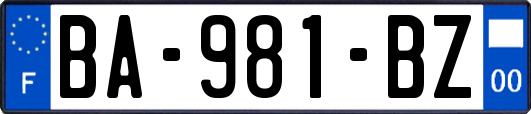 BA-981-BZ