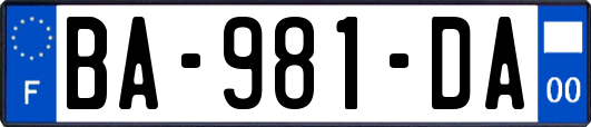 BA-981-DA