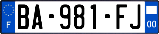 BA-981-FJ