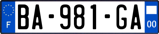 BA-981-GA