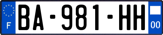 BA-981-HH