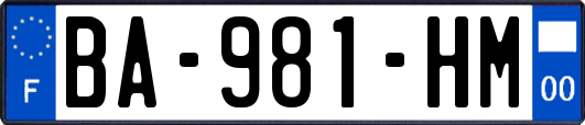BA-981-HM