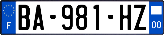 BA-981-HZ