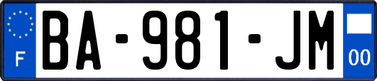 BA-981-JM