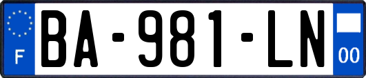 BA-981-LN