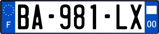 BA-981-LX