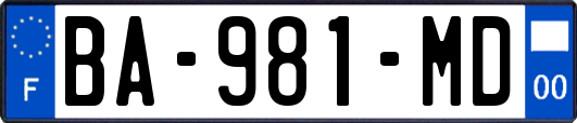 BA-981-MD