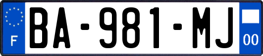 BA-981-MJ