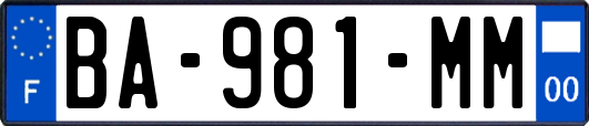 BA-981-MM