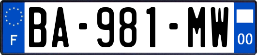 BA-981-MW