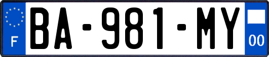 BA-981-MY