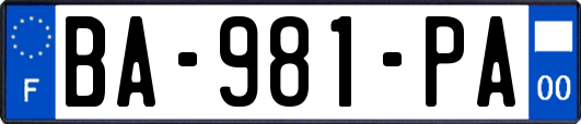BA-981-PA