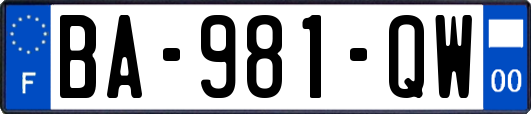 BA-981-QW