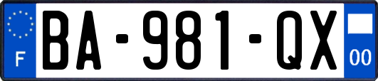 BA-981-QX