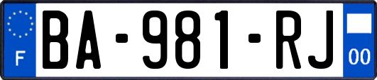BA-981-RJ