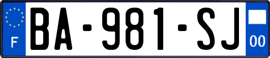BA-981-SJ
