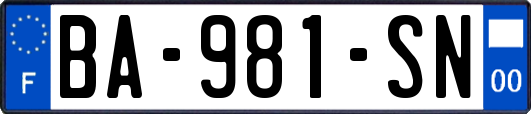 BA-981-SN