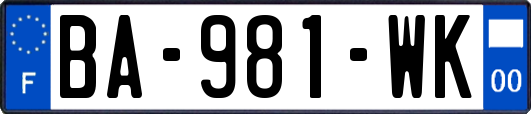 BA-981-WK