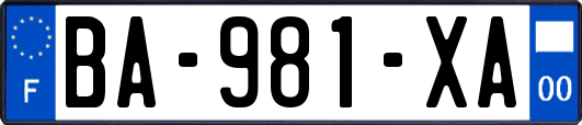 BA-981-XA