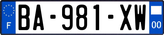 BA-981-XW